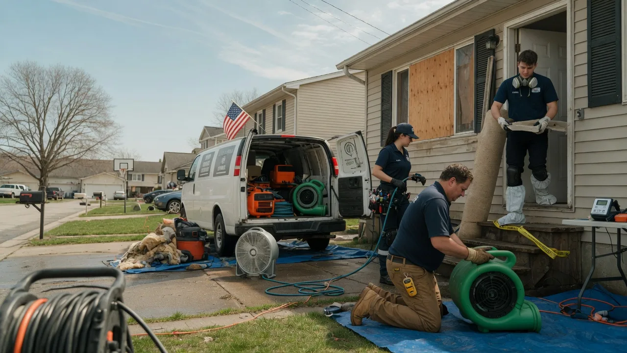Water Damage Restoration in Nineveh, IN near me